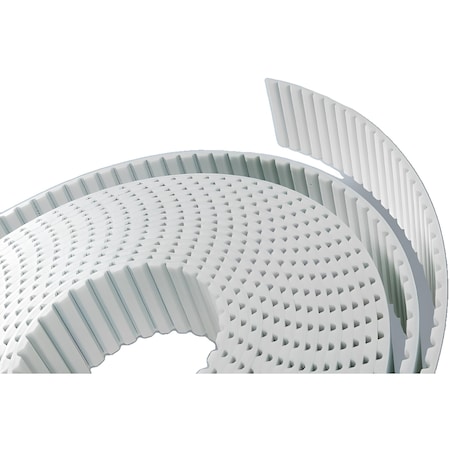 Megadyne Megapower;Timing Belt;Open End, 10 mm Pitch Length, 20 mm Top Width L20AT10S